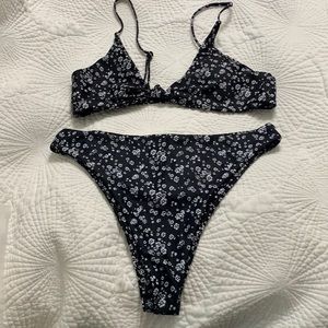 Woman’s brand new floral bikini:
